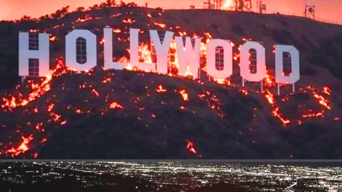 Incendios en Los Ángeles suman 5 muertes; afectan a Hollywood y a más de 2 mil viviendas