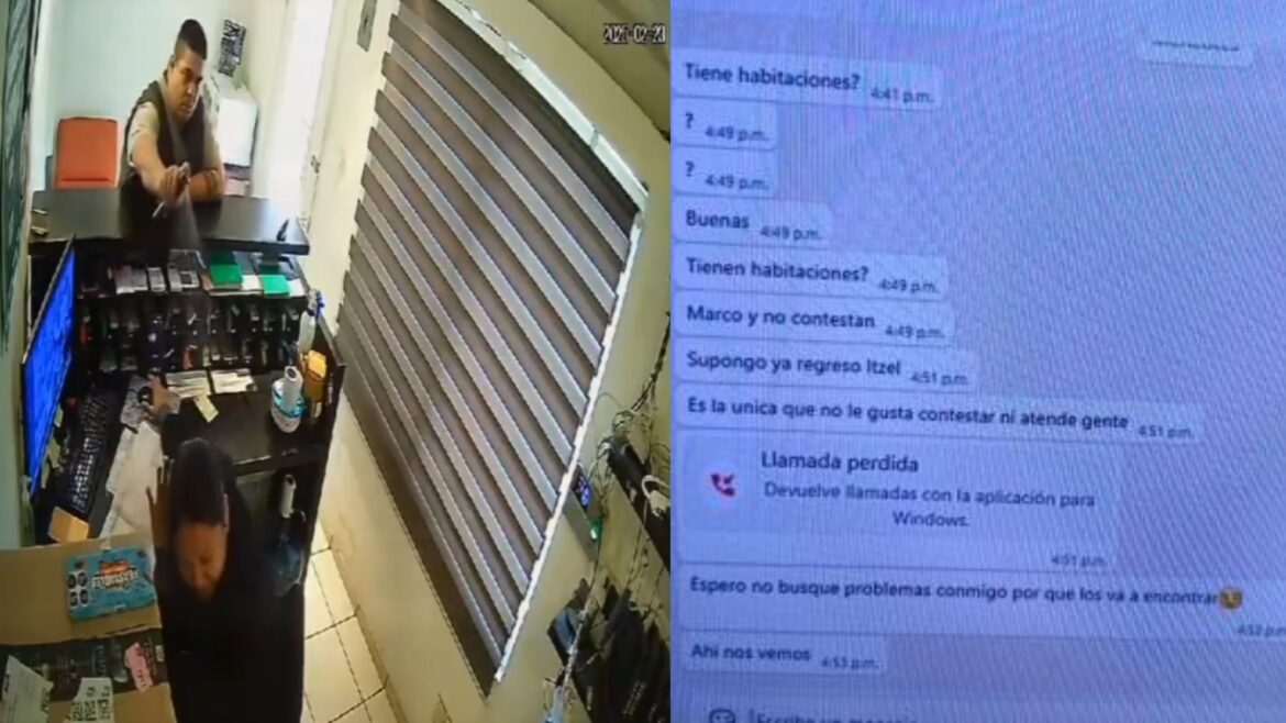 Hombre ataca con gas pimienta a recepcionista en hotel de Tampico porque no lo atendió como esperaba