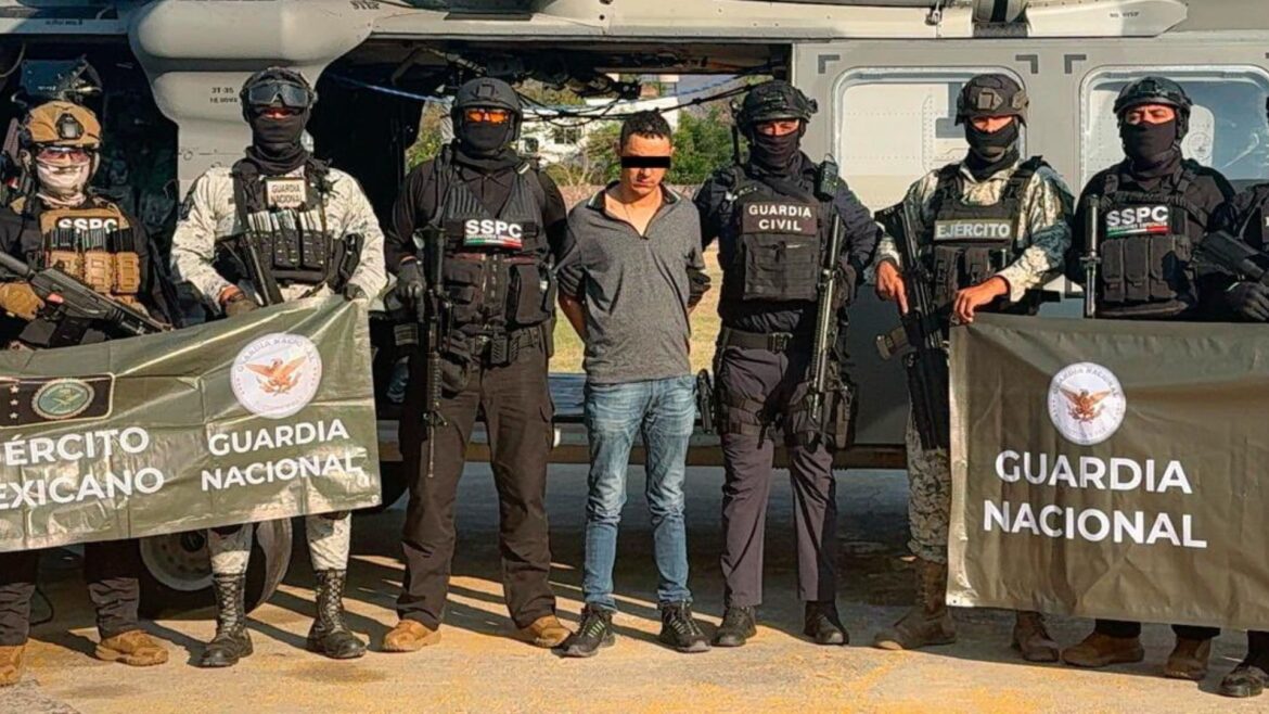 Cae en Apatzingán operador criminal ligado a extorsión y homicidios