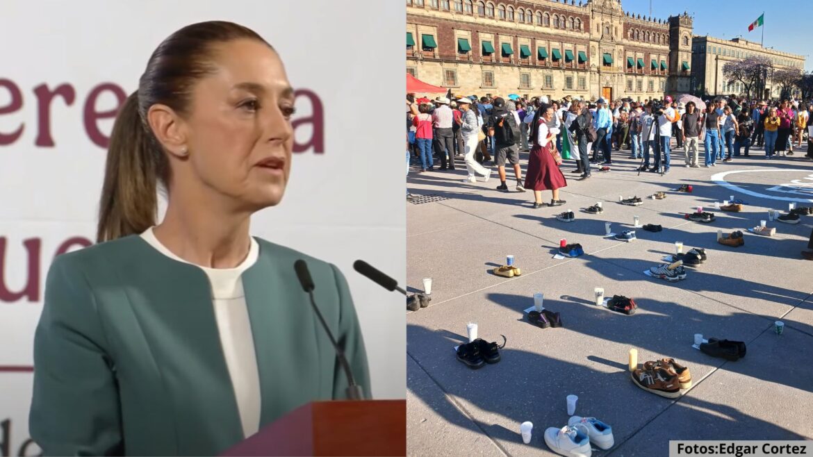 Claudia Sheinbaum anuncia seis acciones para enfrentar la crisis de desapariciones en México