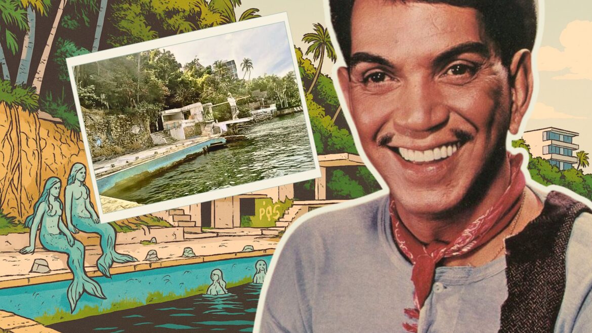 Nieto de Cantinflas desmiente leyenda de sirenas en su mansión de Acapulco: «Todo es un invento de TikTok»