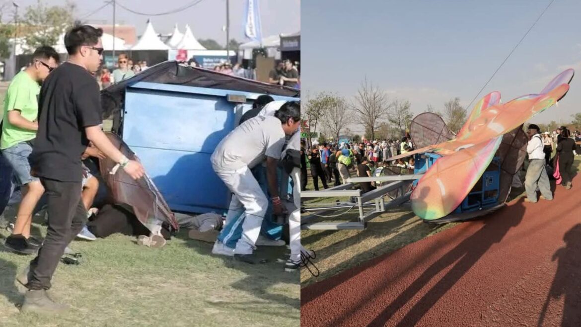 Alcaldía Miguel Hidalgo suspende Festival AXE Ceremonia tras colapso de estructura en el Festival Axe