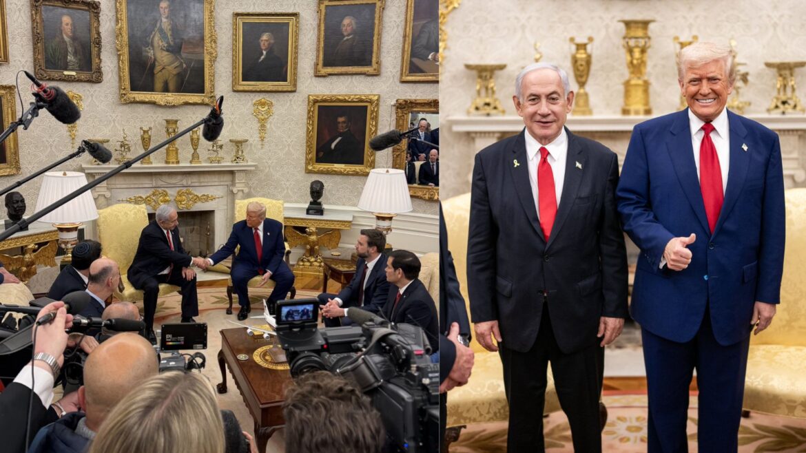 Netanyahu y Trump promueven eliminación de aranceles y discuten futuro de Gaza en la Casa Blanca