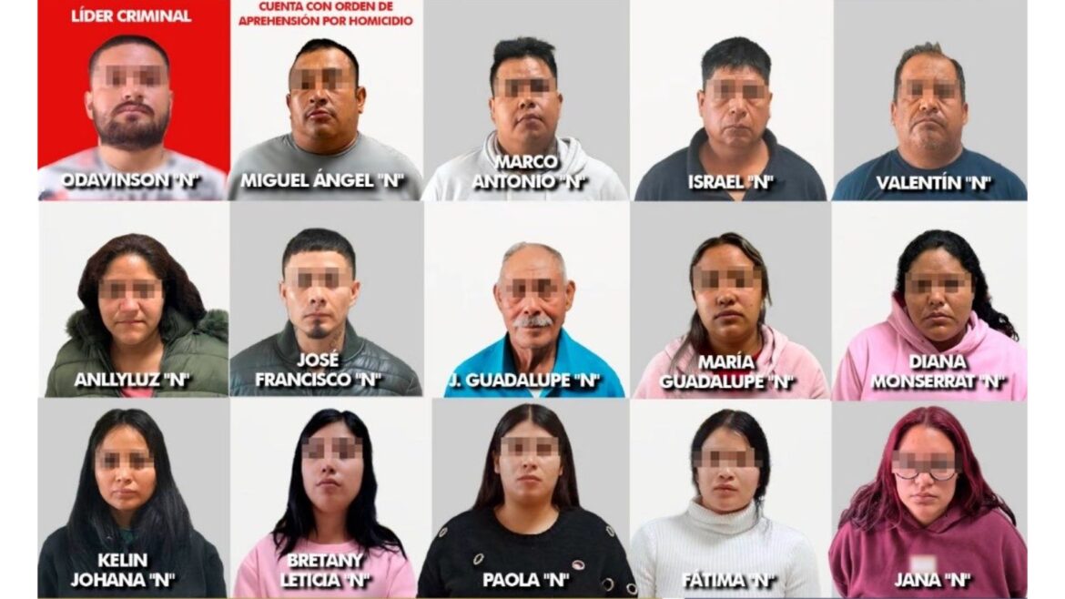 Fiscalía de Guanajuato captura a 15 personas y asegura 13 inmuebles donde operaba un líder criminal