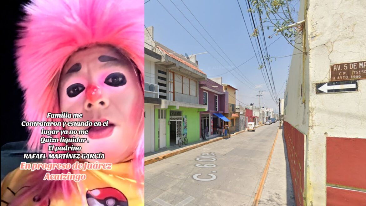 Clientes se niegan a pagar show y el payaso Talachitas en Puebla