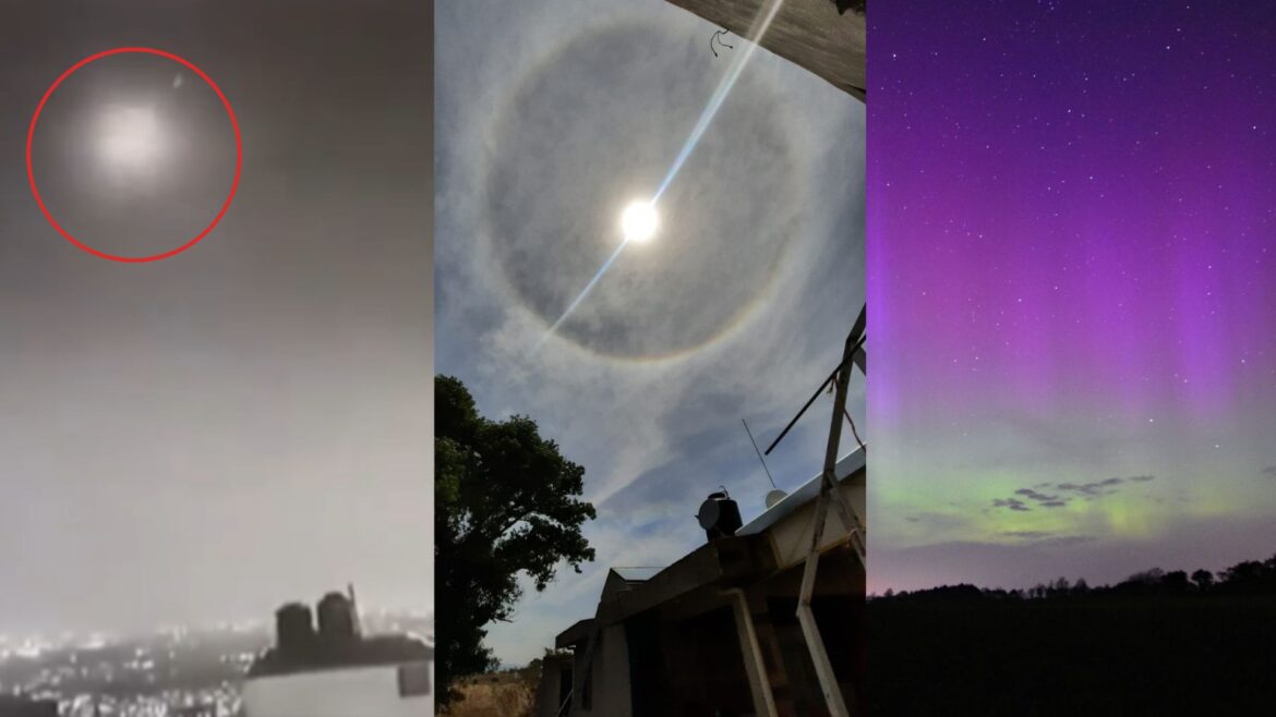 Bólido en el cielo, frío inusual y auroras en Europa: el Miércoles Santo que desconcertó al mundo