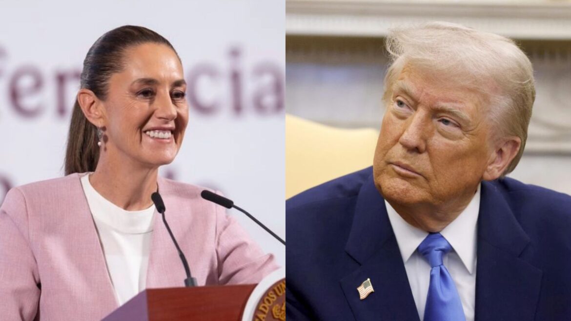Sheinbaum y Trump dialogan en medio de tensión por base militar y despliegue en la frontera