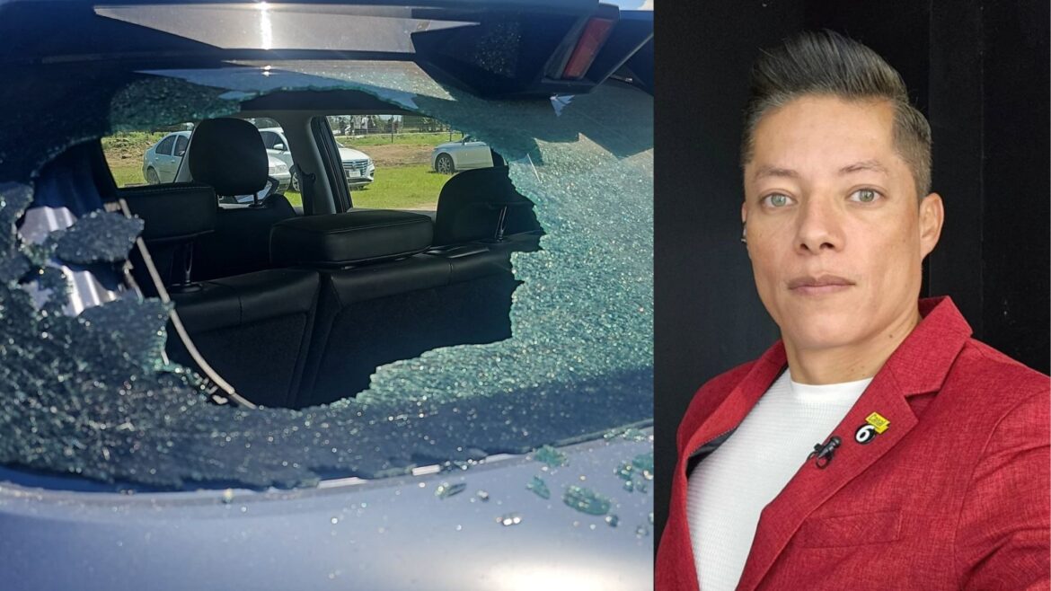 Vandalizan vehículo del periodista Víctor Hugo Ornelas en Jalisco mientras documenta desapariciones