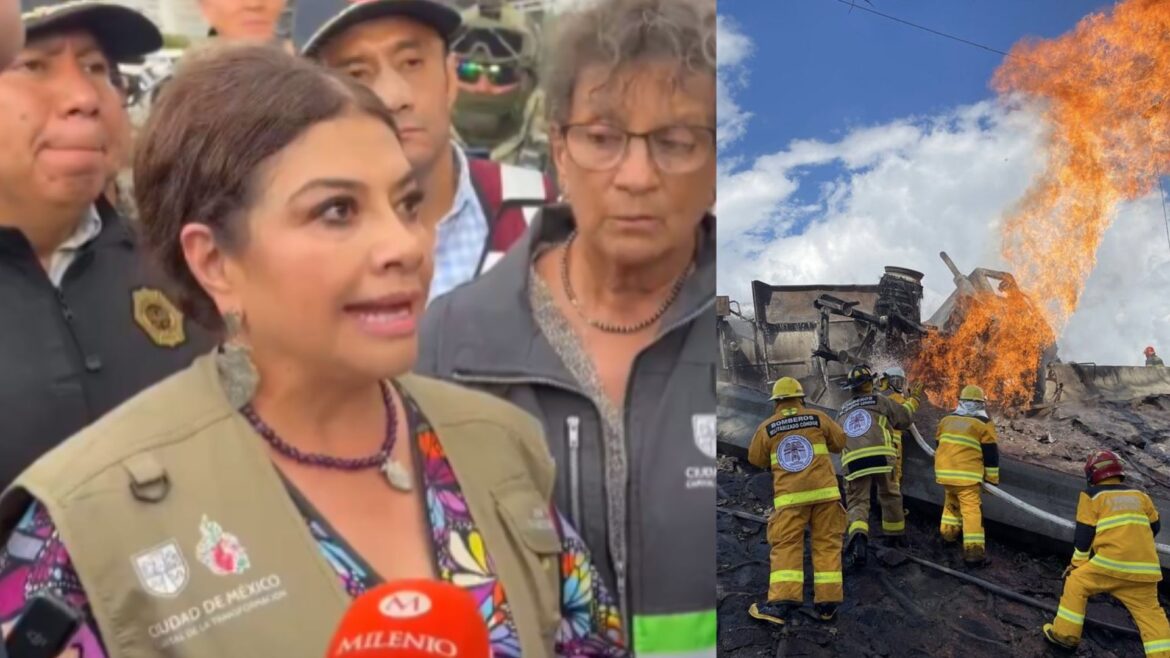 Clara Brugada confirma 57 heridos tras explosión de pipa en Iztapalapa y detalla atención a víctimas