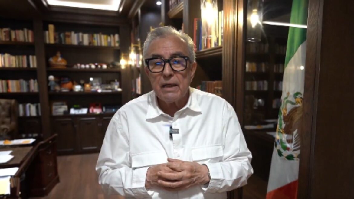 Rocha Moya suspende conciertos del Grito de Independencia en Culiacán; solo habrá acto protocolario tras más de 2 mil muertos por violencia