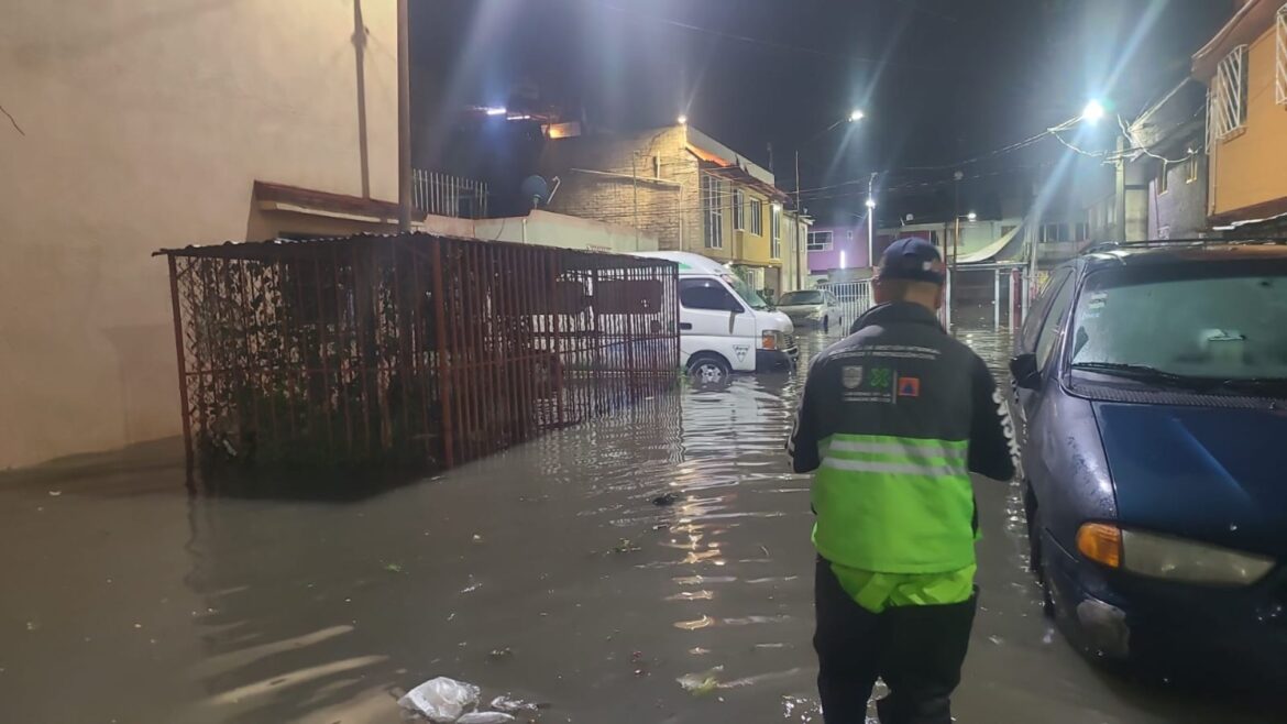 Iztapalapa recibió 2 millones de metros cuadrados de agua en media hora; Brugada habla de lluvias históricas