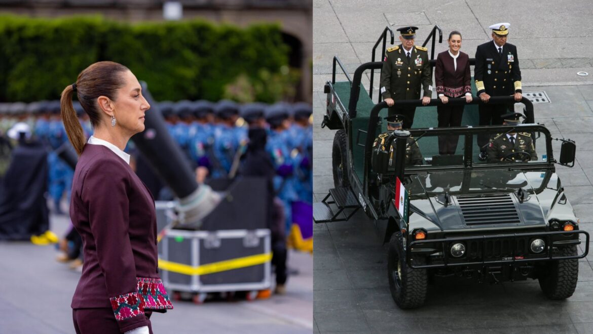 Histórico Desfile Cívico Militar en México: 5 mil mujeres encabezan las Fuerzas Armadas por primera vez