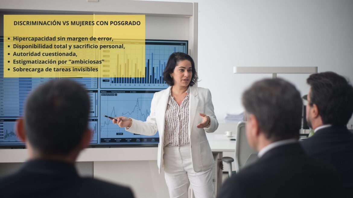 Mujeres con posgrado sufren más acoso y discriminación laboral