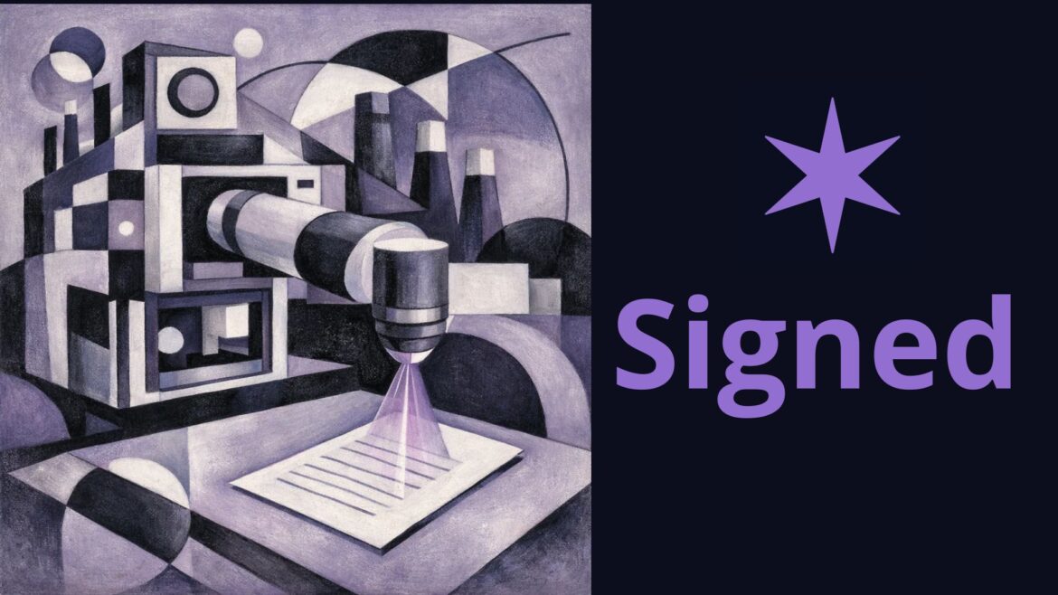 Signed | herramienta de trazabilidad para la memoria técnica en la creación con IA