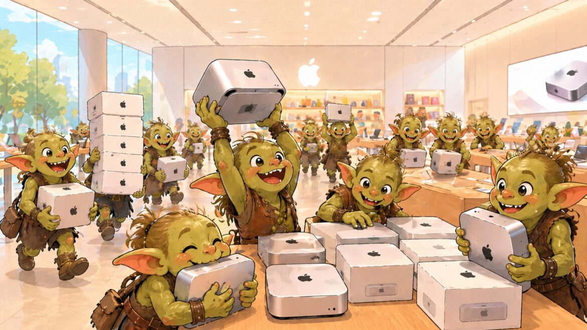 Apple subestima el alza en ventas de Mac mini: la IA ahora también depende del hardware