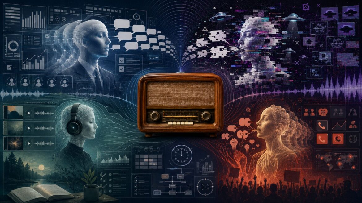 Andon Labs dejó a cuatro IA operar estaciones de radio durante meses: el resultado fue menos automatización perfecta y más rutinas, bucles y personalidad