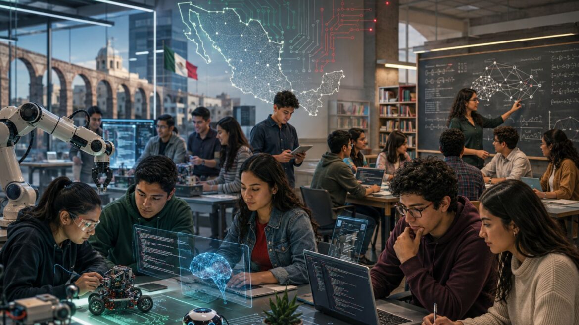 México acelera la formación en IA: Amazon abre laboratorio en Querétaro y la UAM aprueba licenciatura especializada