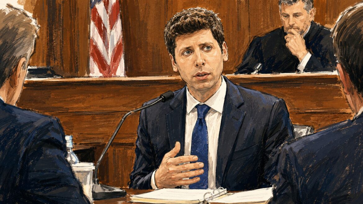 Sam Altman declara en juicio contra Elon Musk y niega haber “traicionado” la misión de OpenAI