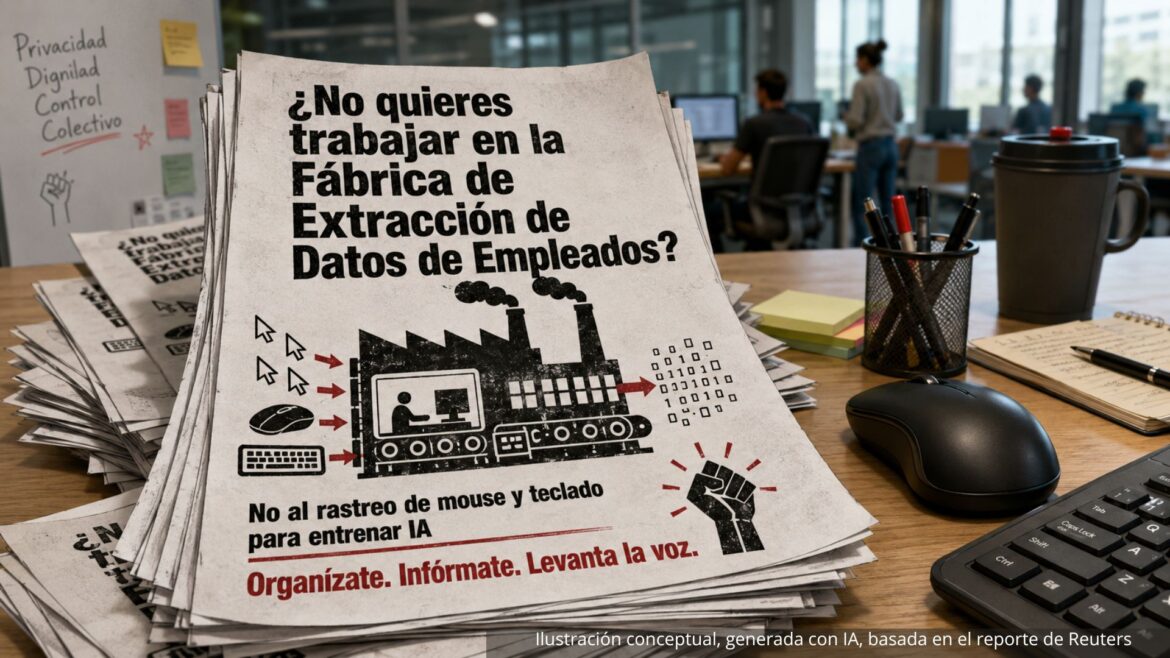 Empleados de Meta protestan contra rastreo de mouse y teclado para entrenar IA