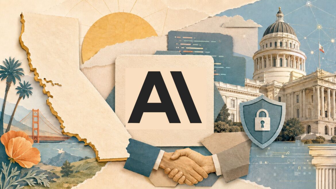 California firma alianza con Anthropic para llevar Claude a agencias estatales y gobiernos locales