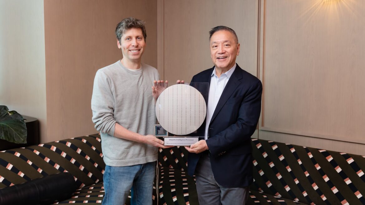 OpenAI presenta Jalapeño, su primer chip para acelerar ChatGPT y Codex