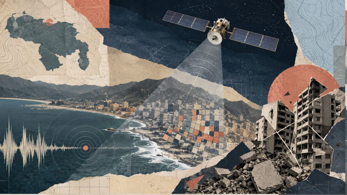Imágenes satelitales muestran daños en edificios costeros de La Guaira tras terremotos en Venezuela