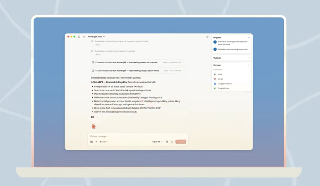 Anthropic lleva Claude Cowork a móvil y web, con tareas que continúan sin conexión activa