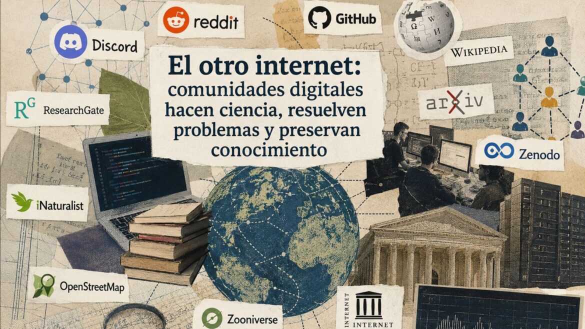 El otro internet: comunidades digitales hacen ciencia, resuelven problemas y preservan conocimiento