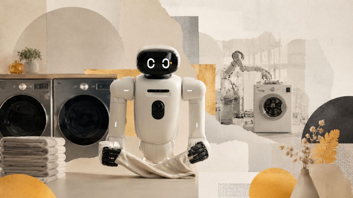 El robot de LG que lava ropa también aprenderá a fabricar lavadoras