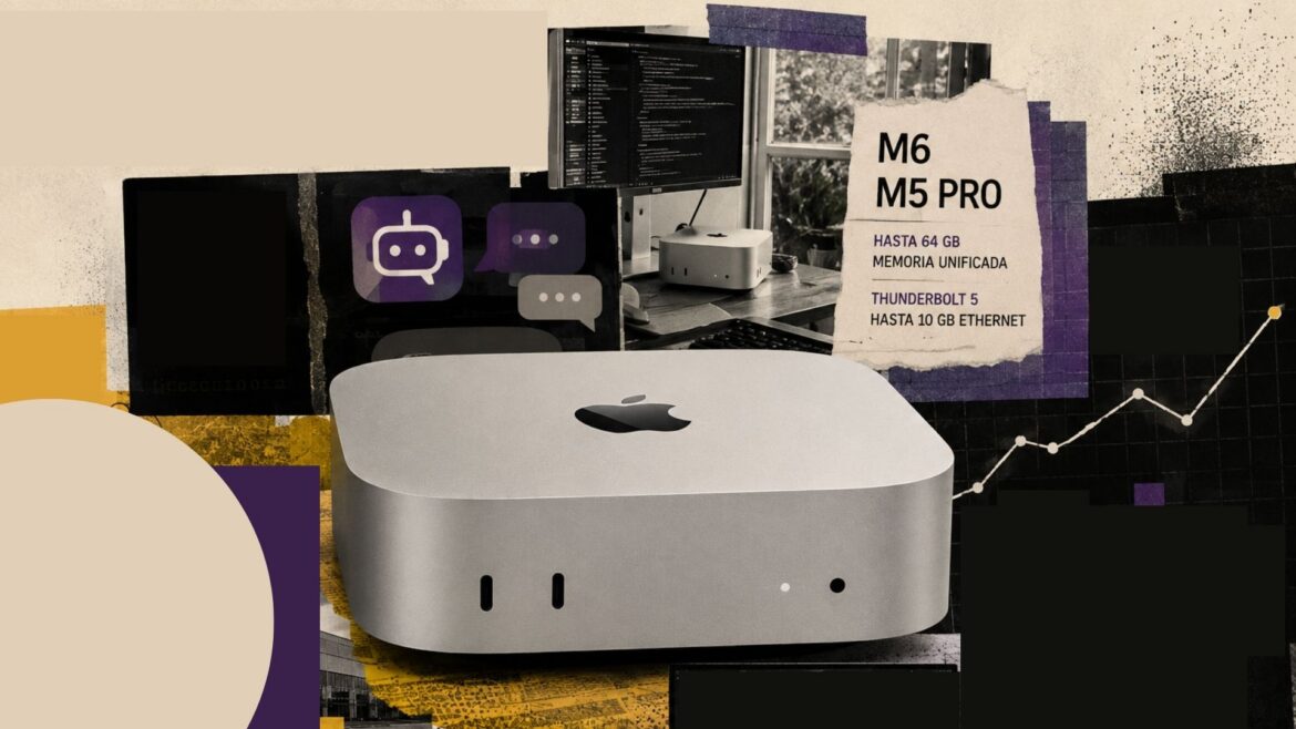 La nueva Mac mini con M6 y M5 Pro llega mientras los agentes de IA disparan la demanda de cómputo local