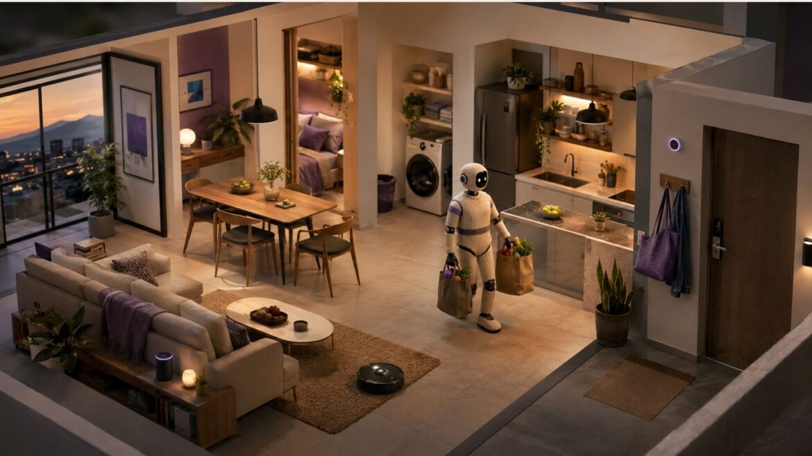 Así podría verse la casa automatizada de un mexicano en 2027