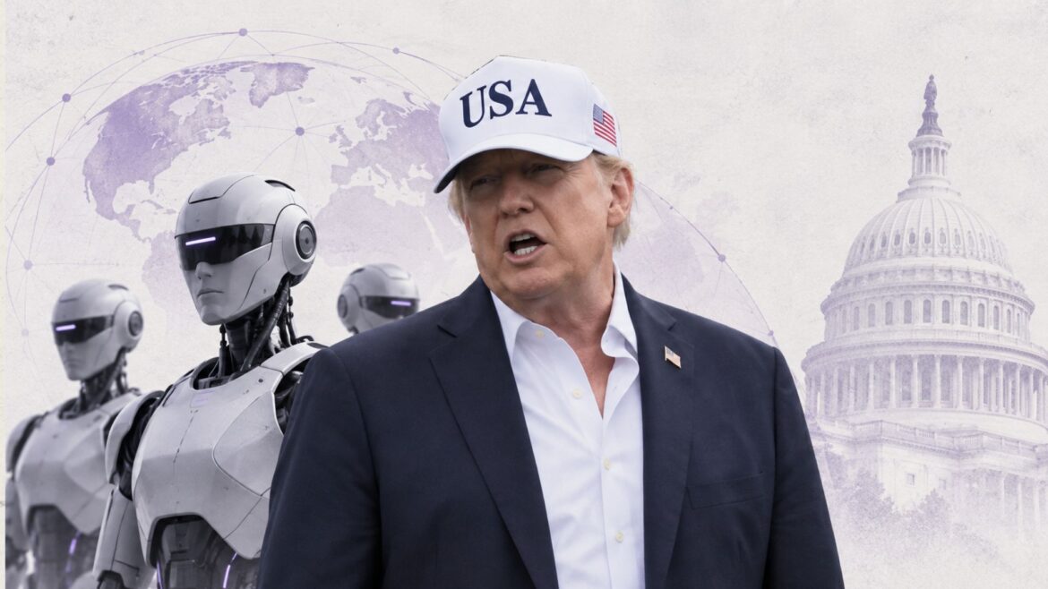 Trump rechaza frenar la IA: “Quien gane la IA, gana”