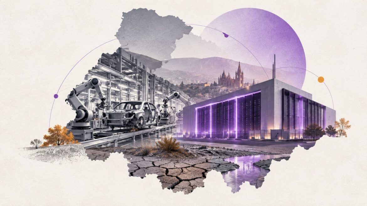 Guanajuato reutiliza su músculo automotriz para atraer centros de datos, pero el agua marca el límite
