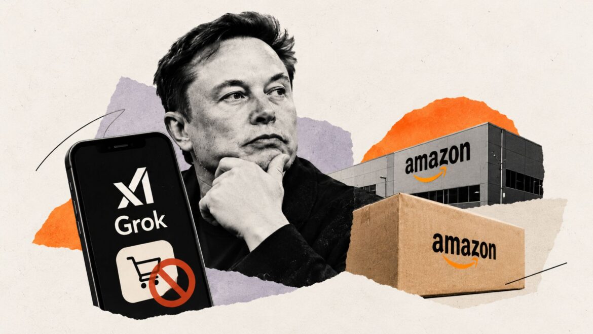 Musk plantea competir con Amazon tras denuncias de bloqueos a los agentes de Grok