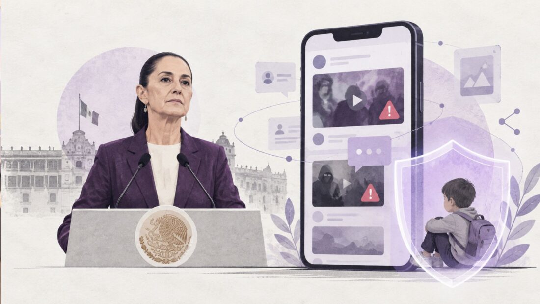 Sheinbaum prepara restricciones a contenidos violentos y estrena transmisiones en TikTok