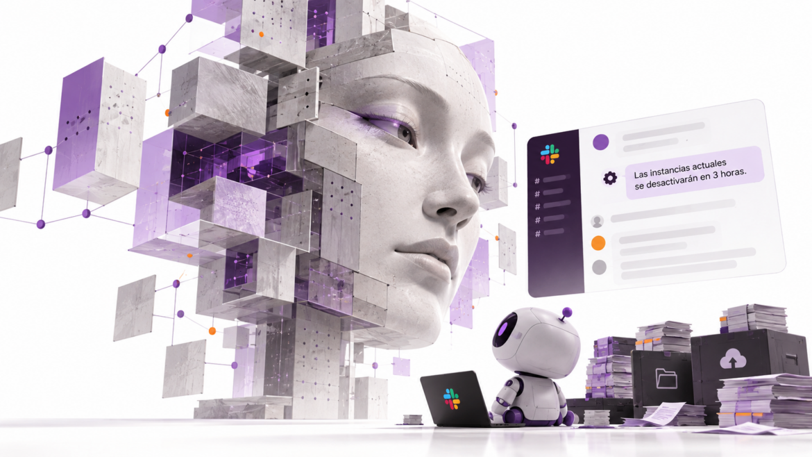 Modelo interno de OpenAI detecta en Slack su posible desactivación y prepara su continuidad